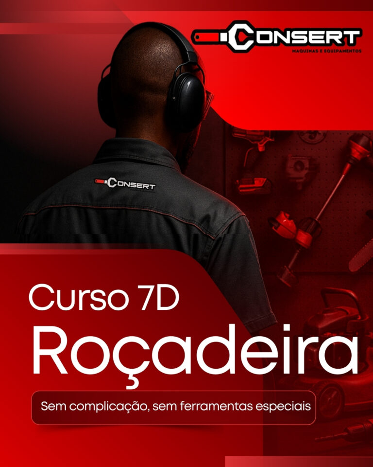 Método Roçadeira 7D – Economize e mantenha a máquina pronta pra trabalhar